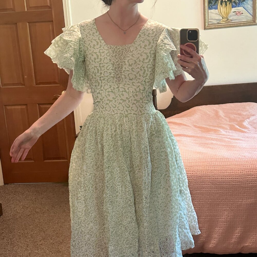 50s/60s Style Vintage Dress - Picture 8 of 9